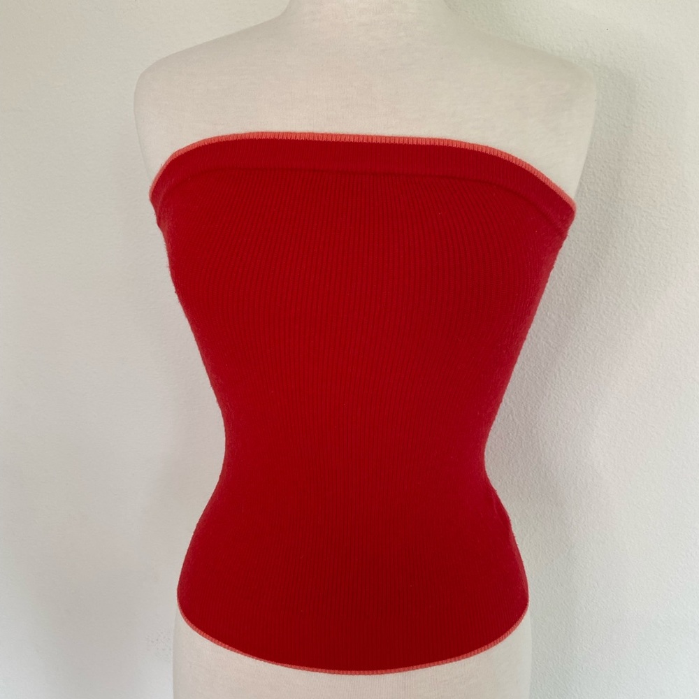 Anthropologie knit tube top size M